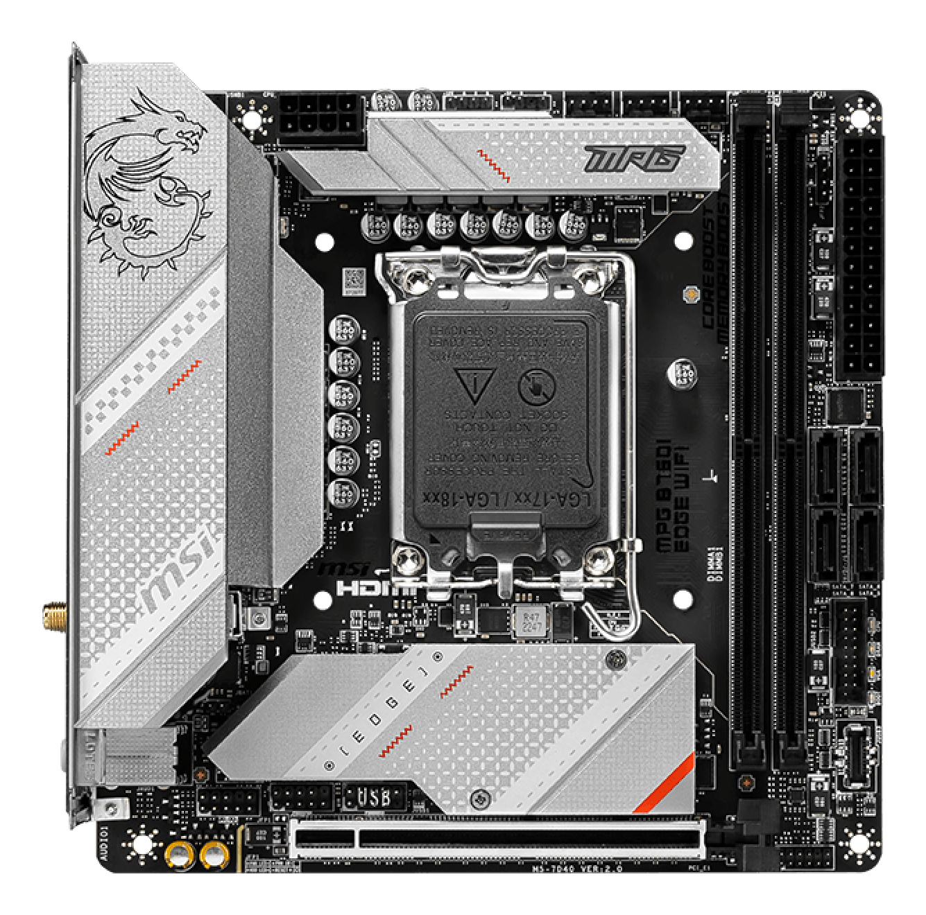 MOTHERBOARD MSI MPG B760I EDGE WIFI - imagen 2