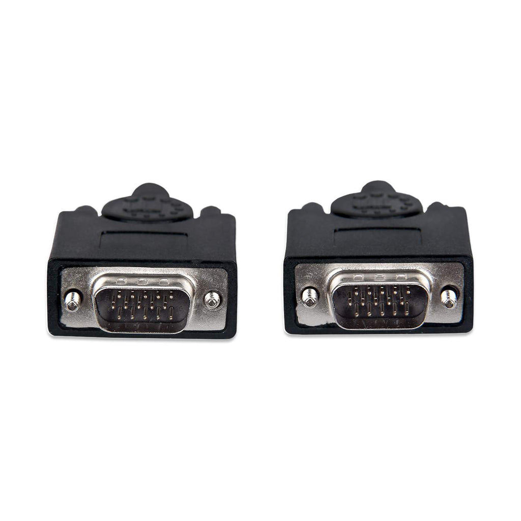 Cable de Video 10m VGA a VGA Manhattan 312776, Color Negro - imagen 3