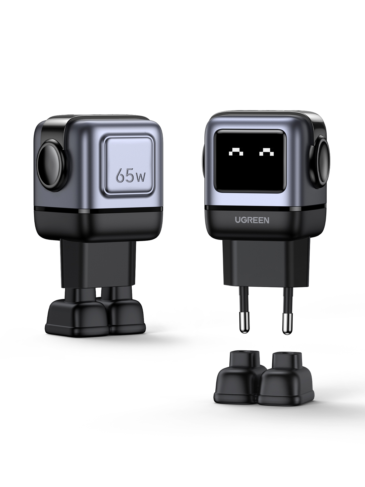 Cargador Ugreen Nexode RG 65w Negro - imagen 4