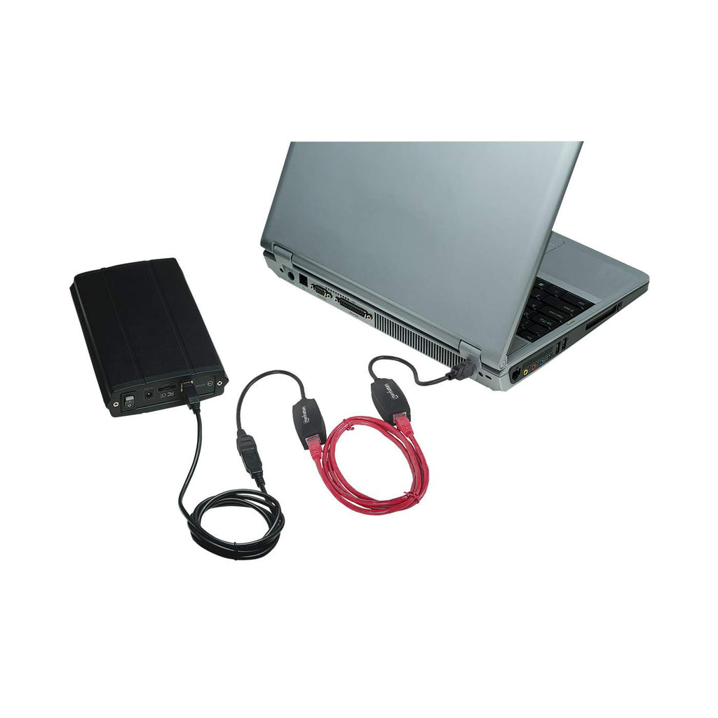 Extensión USB-A por Cable RJ45 Manhattan 179300, 12Mbps, Alcance 60m, Cat5e/Cat6, Color Negro - imagen 5