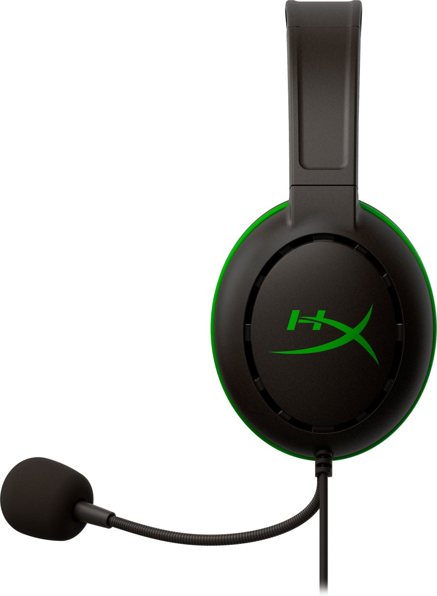 HyperX Audífonos Gamer CloudX Chat para Xbox, Alámbrico, 1.3 Metros, 3.5mm, Negro/Verde - imagen 1