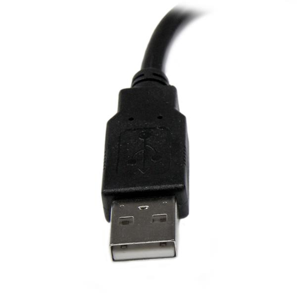 Extensión USB-A 2.0 15cm Startech USBEXTAA6IN, 480Mbps Color Negro - imagen 3