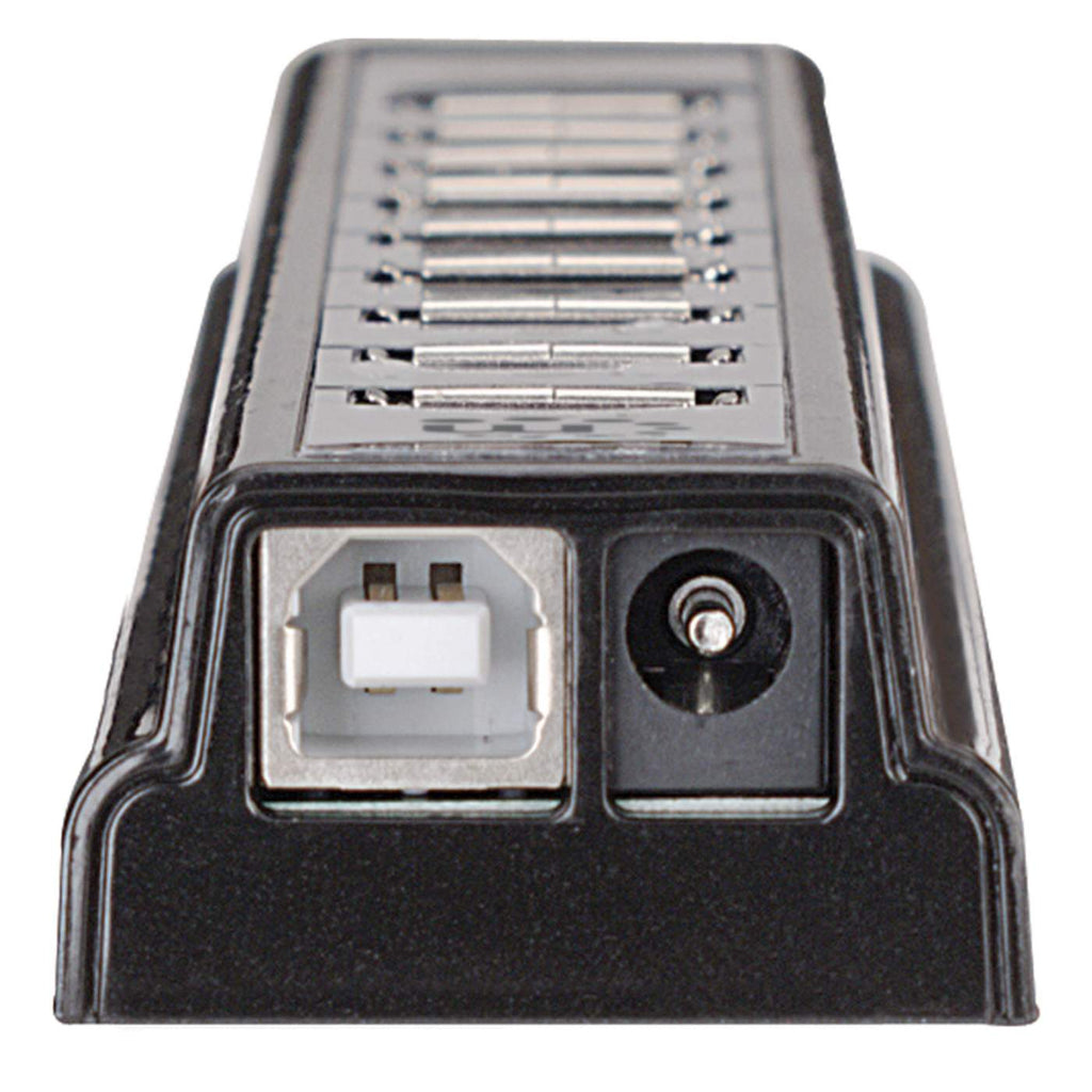 Hub USB-A 2.0 Manhattan 161572, 10x USB-A 2.0. Alimentación adicional