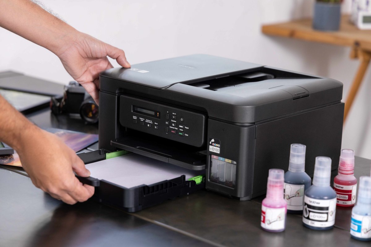 Impresora Multifuncional de Tinta Continua Brother DCPT730DW, Inalámbrica, Bandeja de Hojas superior,27 ppm,Tinta BTD100 - imagen 5