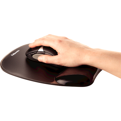 FELLOWES CRYSTALSGEL MOUSEPAD WRIST REST
