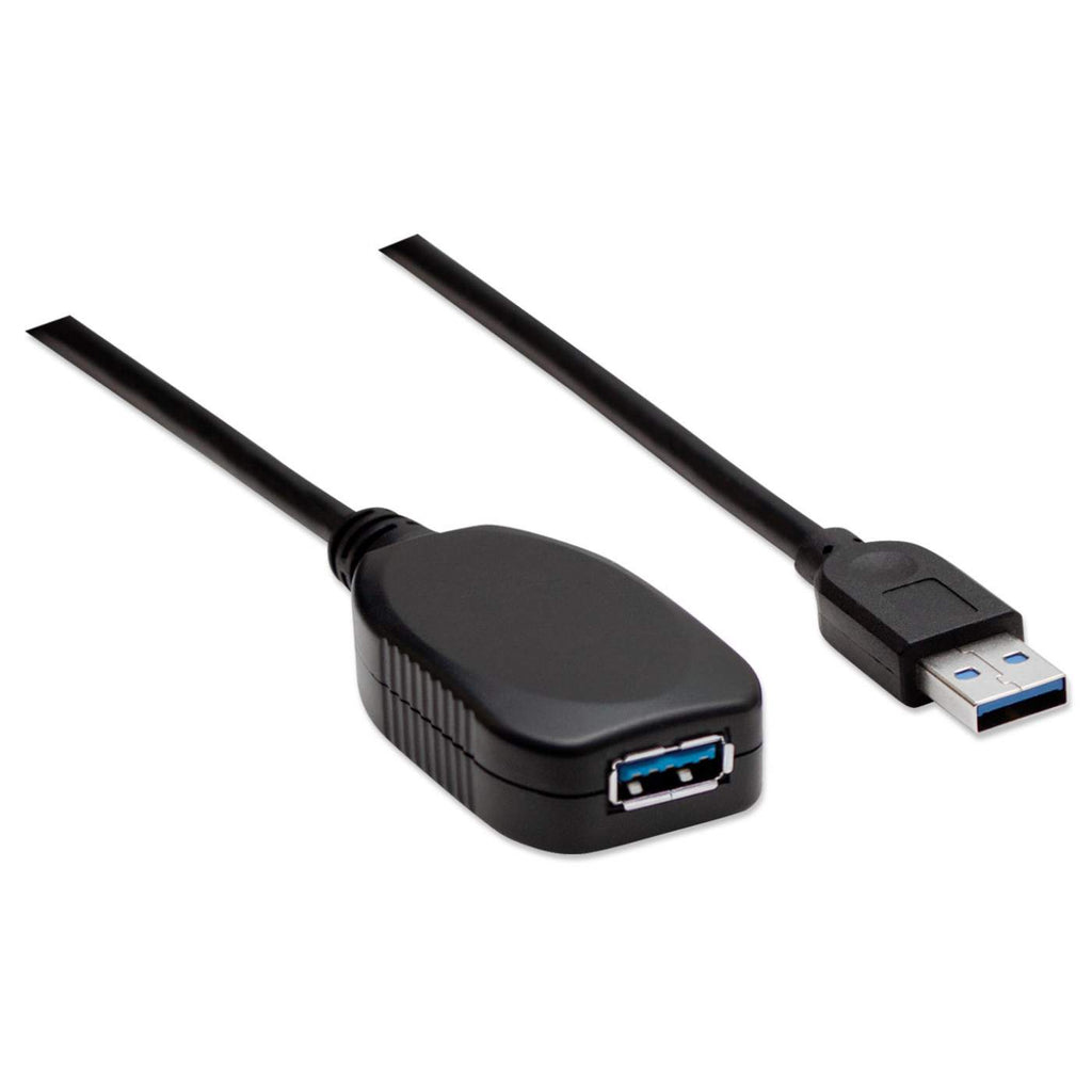 Extension Activa USB-A 3.0 5m Manhattan 150712, 5Gbps, Color Negro - imagen 2