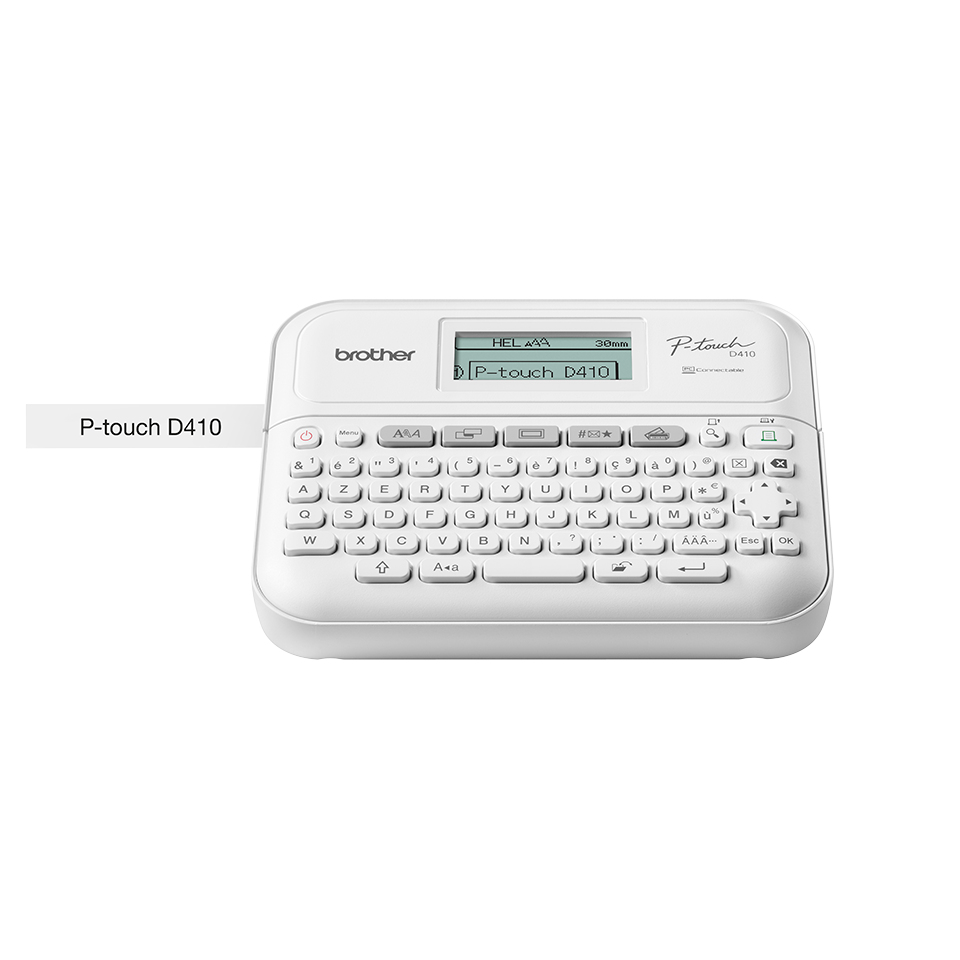 ROTULADOR DE ETIQUETAS BROTHER PTD410,TECLADO QWERTY, 20MM / SEG, USB, CONEXION A PC BROTHER PTD410 - imagen 5