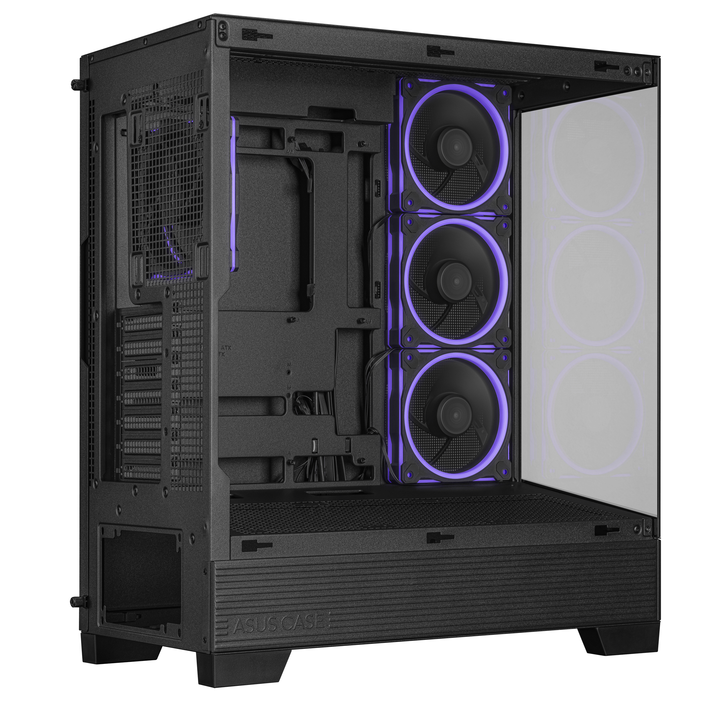 Gabinete ATX ASUS A31 TG, Sin Ventiladores, Radiador 360mm Max, Color Negro - imagen 5