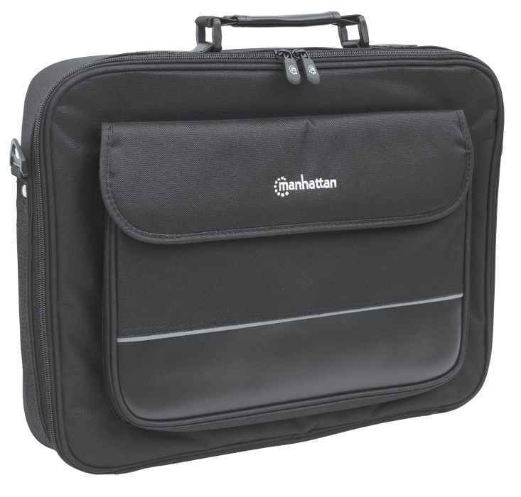 Maletín Manhattan Empire 421560, para Laptop 17", Negro, Poliéster - imagen 2