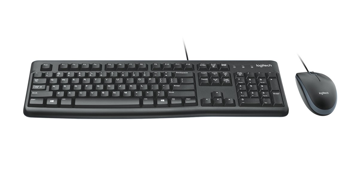 Kit de Teclado y Mouse Alámbrico Logitech MK120, Color Negro, Español - imagen 3