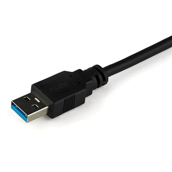 Cable Adaptador USB-A 3.0 a SATA III Startech USB3S2SAT3CB, Soporta HDD y SSD de 2.5", 50cm, Color Negro - imagen 3
