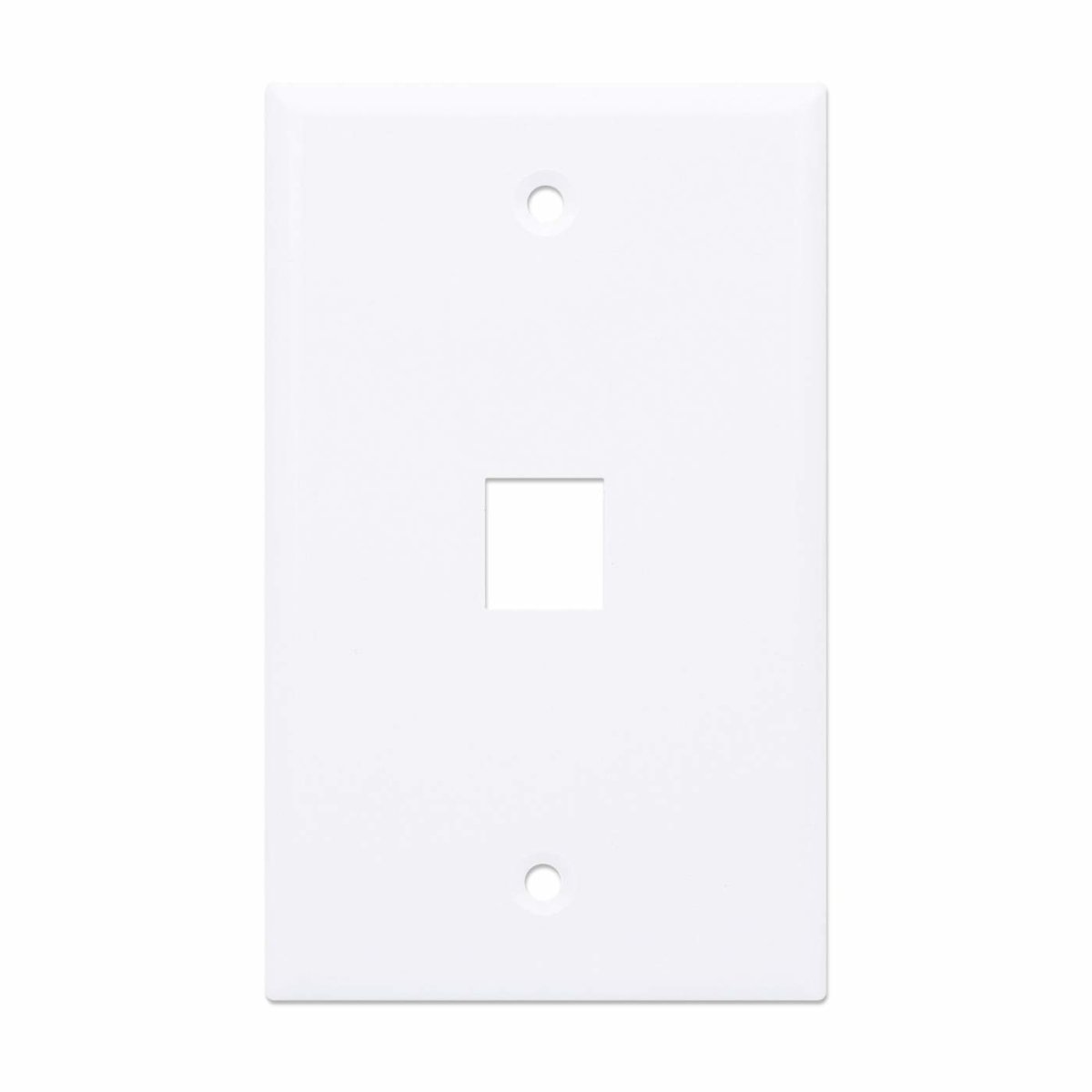 Tapa para Caja de Pared Intellinet 163286, 1 Puerto Keystone, Color Blanco - imagen 3