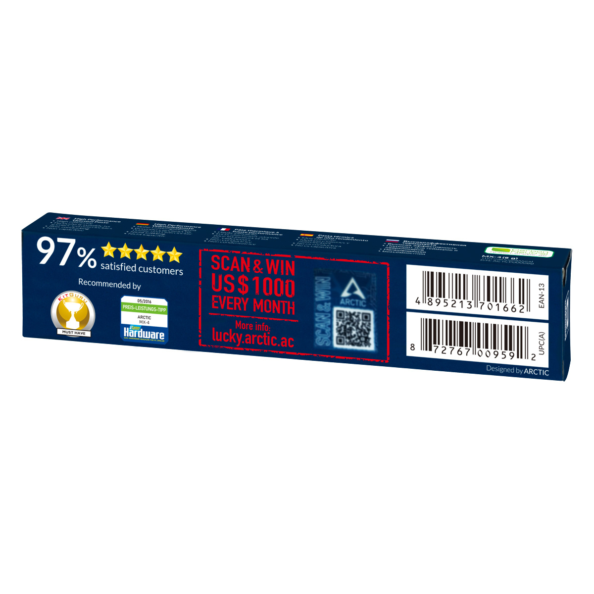 Pasta termica Artic MX-4 8 gramos
