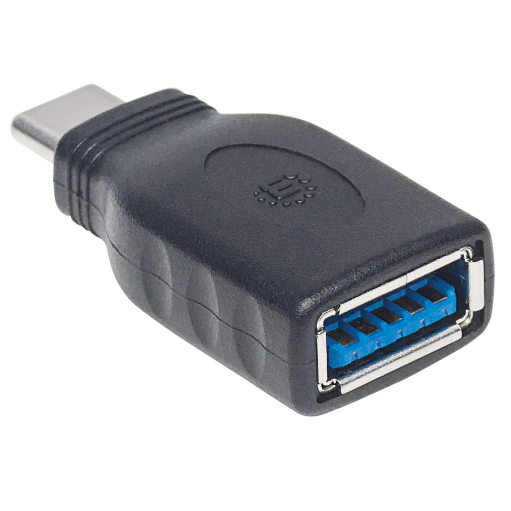 Adaptador USB-C 3.2 Gen 1 Macho a USB-A Hembra Manhattan 354646, 5Gbps, Hasta 3A, Color Negro - imagen 5