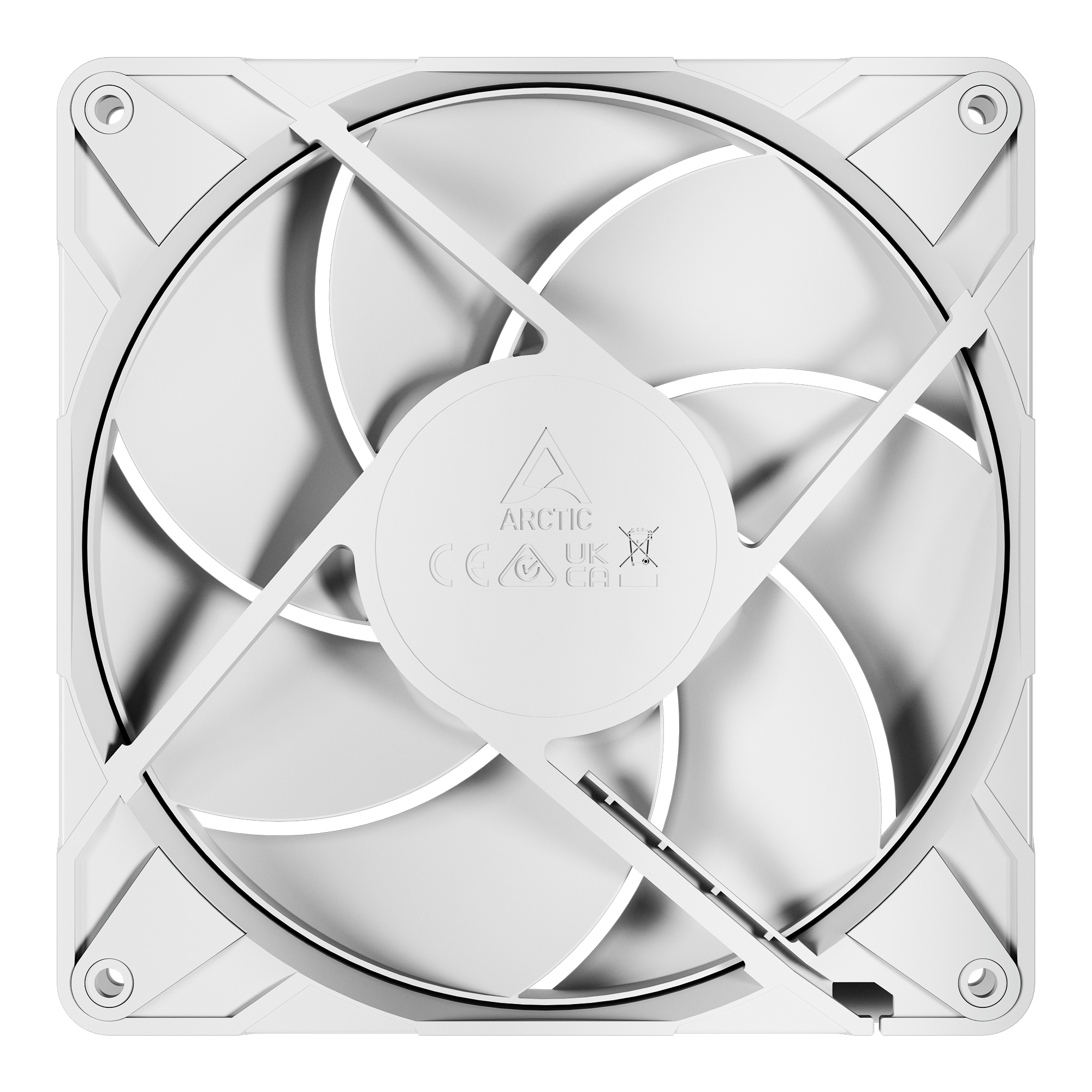 Ventilador 140mm Artic P14 Pro PST, Sistema en Cadena, Color Blanco