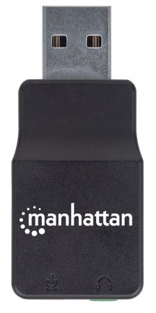 Adaptador de Audio USB-A a 2x 3.5mm (Audio y Micrófono) Manhattan 152754, sonido 2.1 - imagen 4