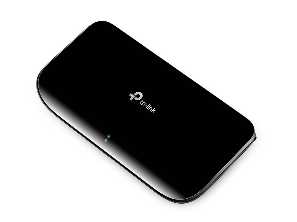 Switch 8 Puertos Gigabit p/Escritorio Tp-Link TL-SG1008D, Caja de Plástico, Color Negro - imagen 5