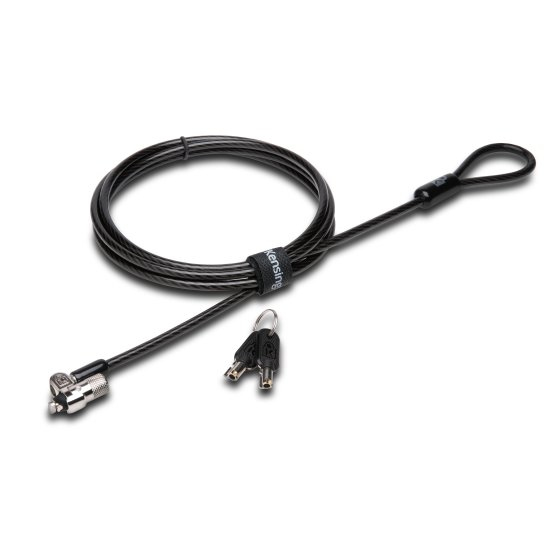 Kensington Candado de Llave para Laptops MicroSaver 2.0, 1.8 Metros, Negro. K65020WW