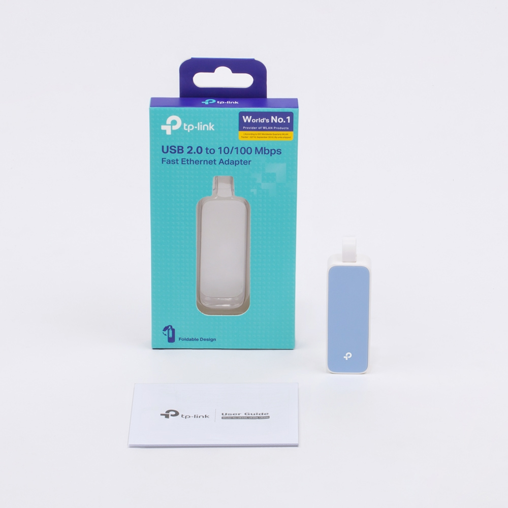 Adaptador Ethernet 10/100 de USB-A a RJ45 TP-Link UE200, Plegable, Color Blanco - imagen 4