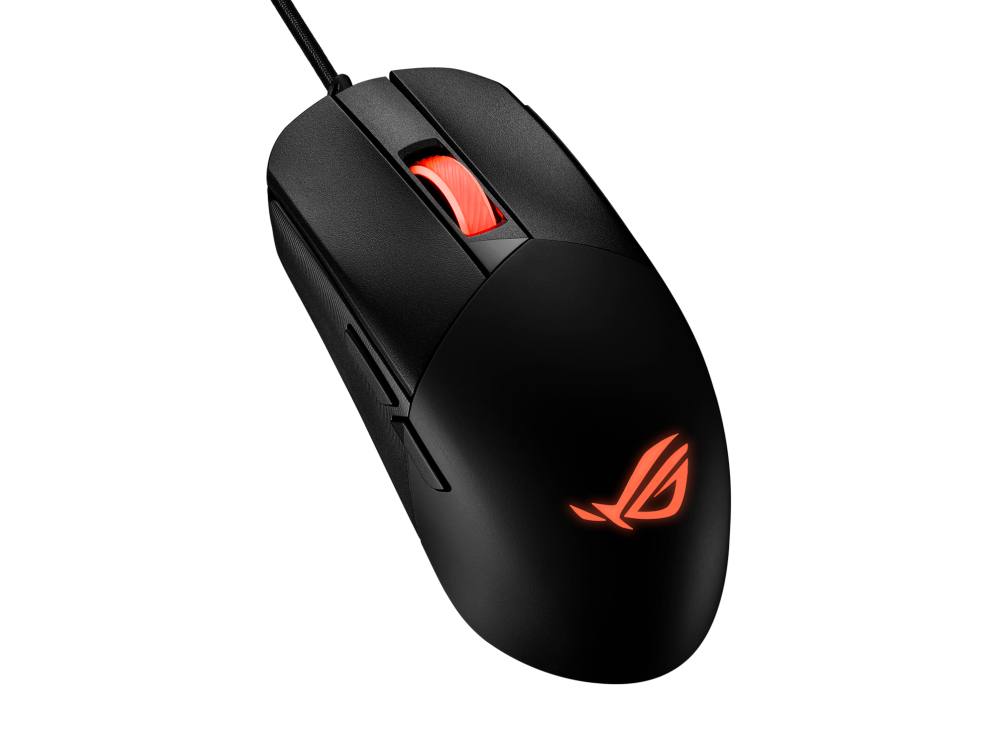 Mouse Alámbrico Asus ROG STRIX IMPACT III, 12,000dpi, Botones Programables, 59g, RGB, Color Negro - imagen 2