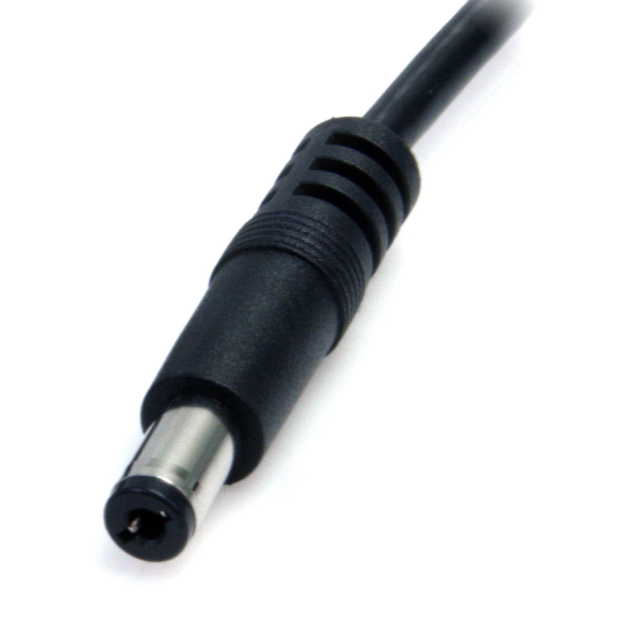 Cable USB-A a Coaxial Tipo M 5.5mm, 2m, StarTech.com USB2TYPEM2M, Color Negro - imagen 3