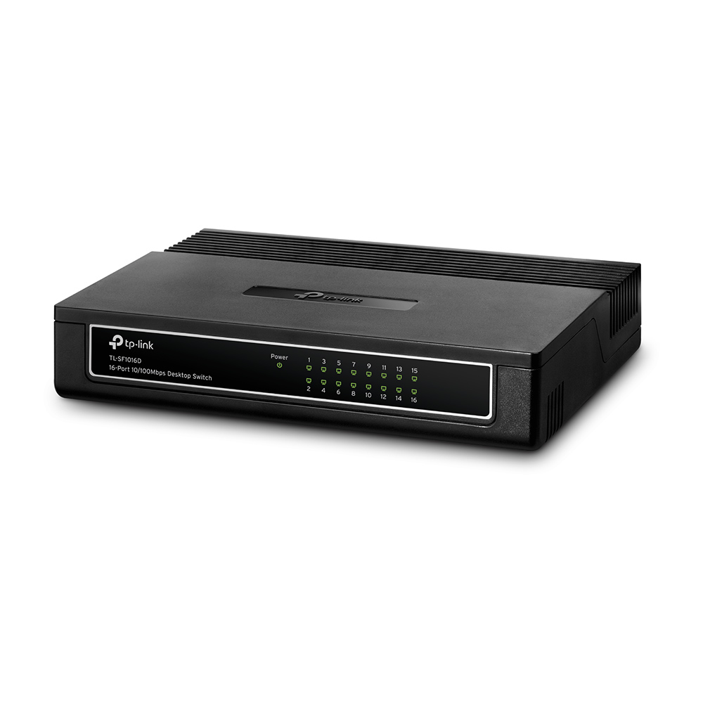 Switch 16 Puertos 10/100 p/Escritorio Tp-Link TL-SG116, Caja de Metal - imagen 2