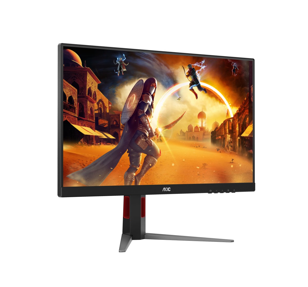Monitor 27" 1920x1080 180Hz 0.5ms, AOC 27G4, Panel IPS, G-Sync, 1 DisplayPort + 2 HDMI, VESA 100mm - imagen 5