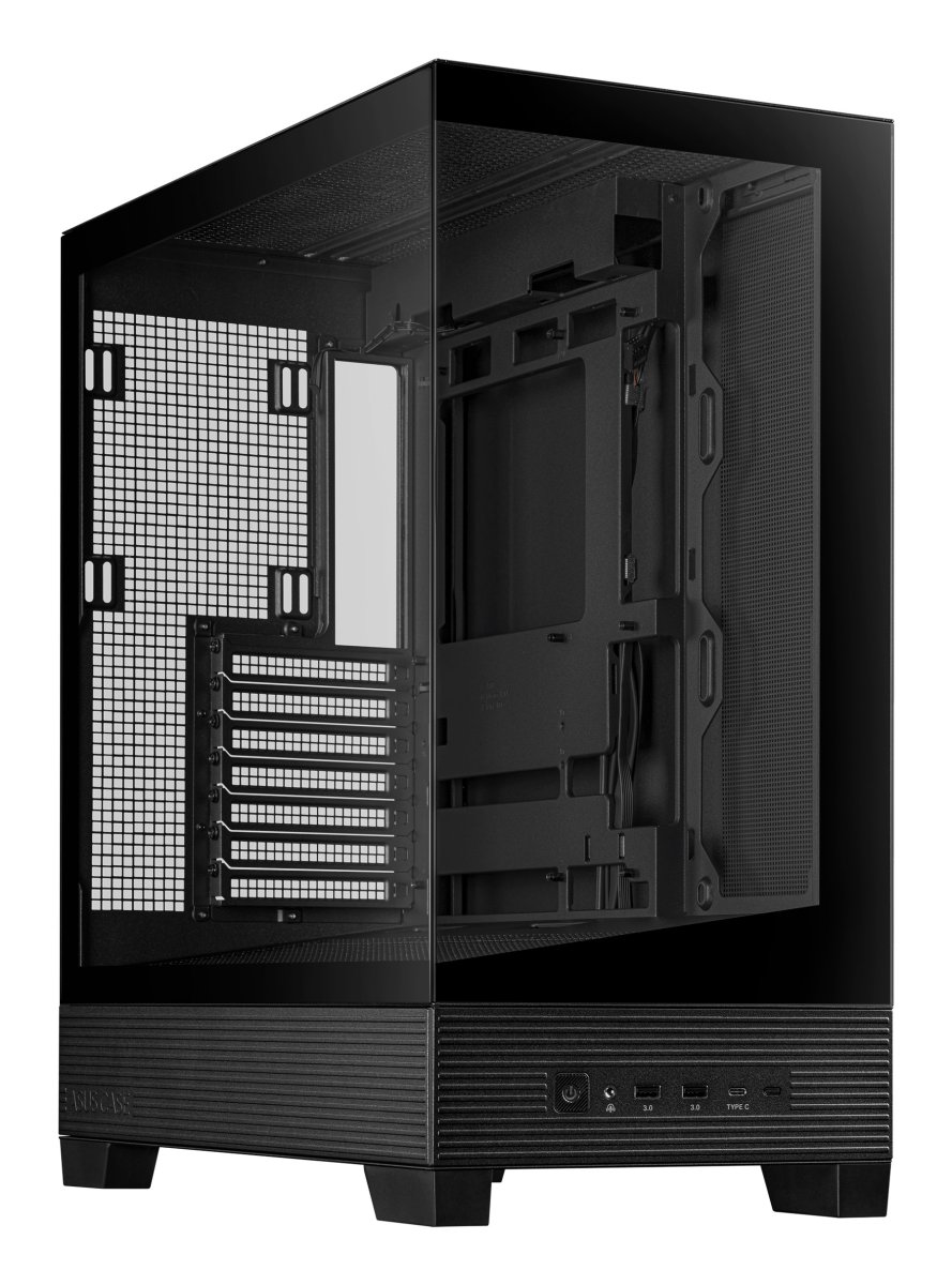 Gabinete ATX ASUS A31 TG, Sin Ventiladores, Radiador 360mm Max, Color Negro - imagen 1