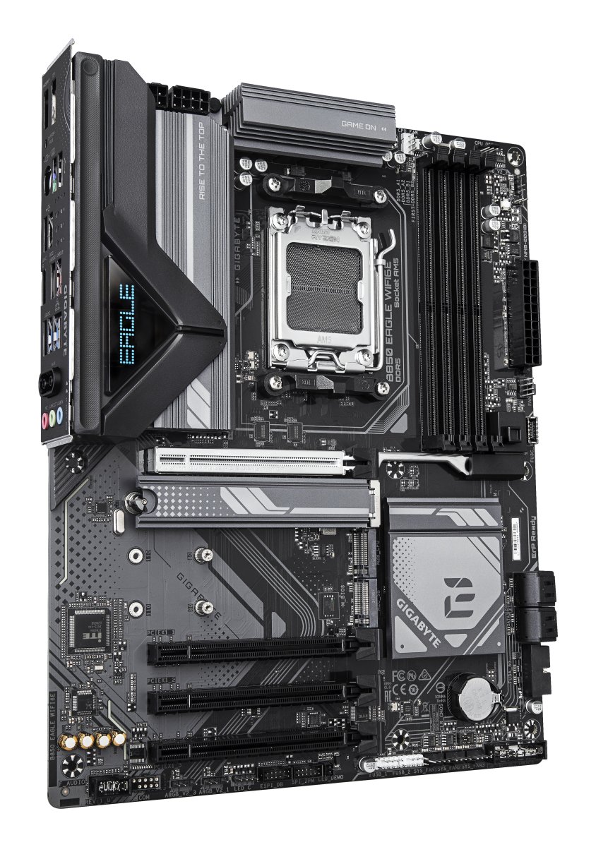 Motherboard AM5 ATX Gigabyte B850 EAGLE WIFI6E, 256GB RAM DDR5 Max, 1 M.2 PCIe 5 + 2 M.2 PCIe 4, Wi-Fi 6E + BT 5.3 - imagen 3