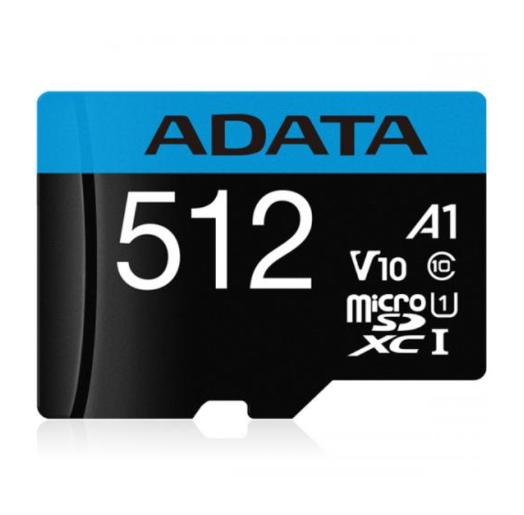 Memoria Micro SDXC 512GB Adata Premier, Clase 10, U1, V10, 100MB/s