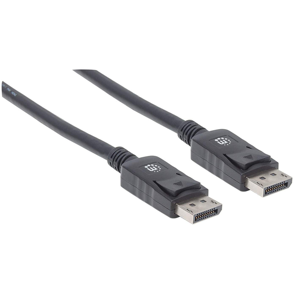 Cable de Video 1m DisplayPort a DisplayPort 1.2 Manhattan 306935, 4K 60Hz, Color Negro - imagen 2