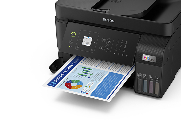 Multifuncional EPSON EcoTanck L5590, inyección de tinta a color, C11CK57301 - imagen 3