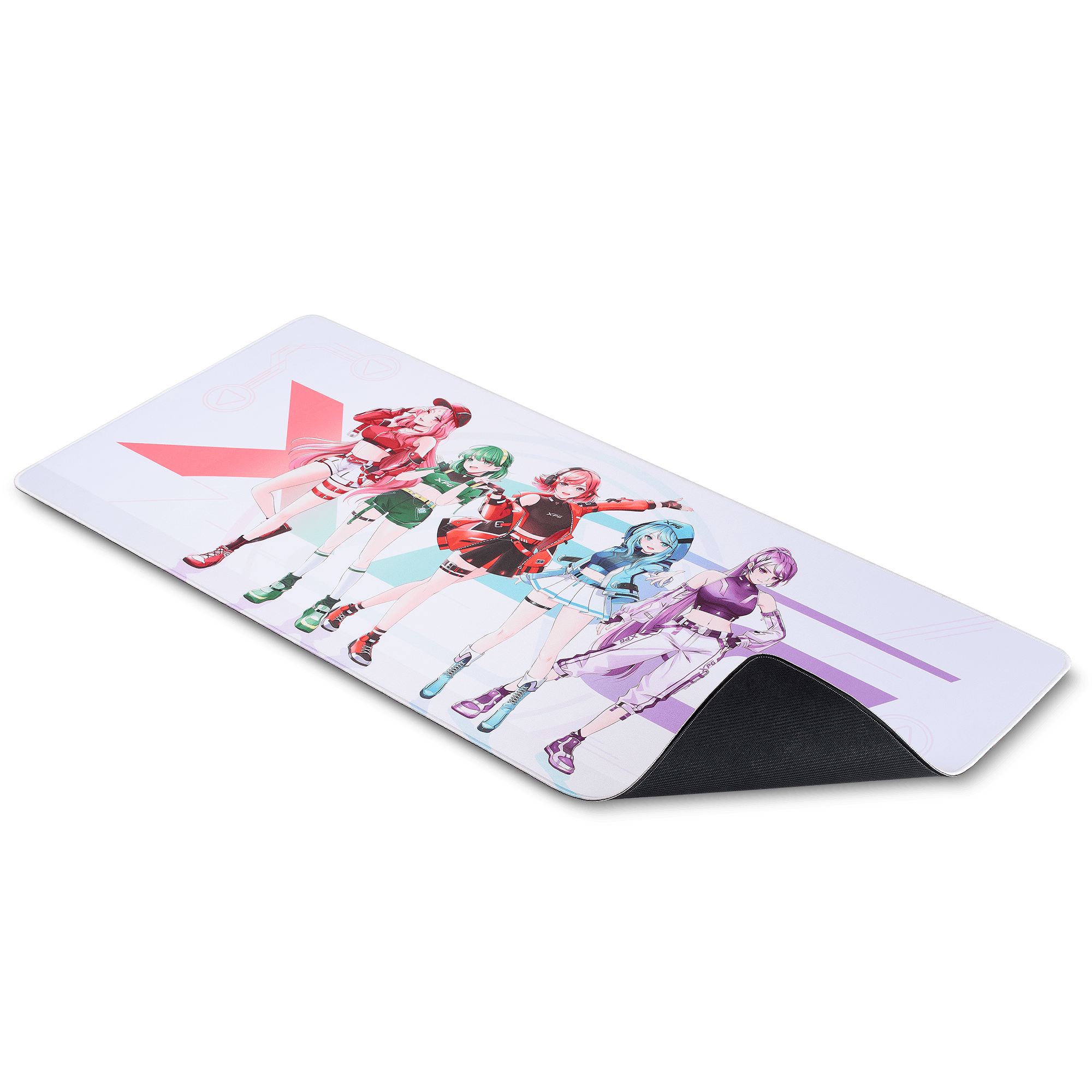 Mousepad XPG Frontline XL XTREMESAGA03-BKCWW, Microfibra, 90cm x 40cm x 3mm, Bordes Cosidos, Color Negro - imagen 3