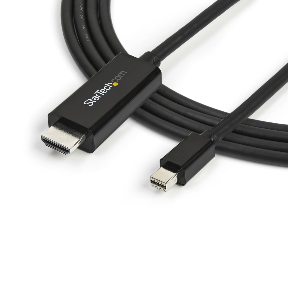 Cable Adaptador de Video 3m Mini DisplayPort a HDMI Startech MDP2HDMM3MB, 4K 30Hz, Color Negro - imagen 4