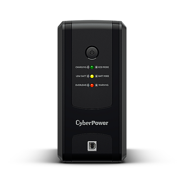 No-Break 1000VA/500W CyberPower UT1000GU. 4 Tomas Respaldadas + 4 con Supresión d/P., AVR, USB, Negro - imagen 3