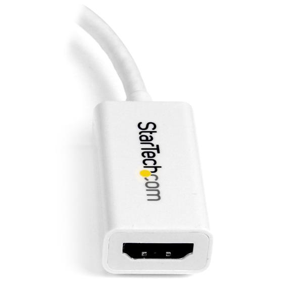 MINIDP HDMI BLANCO STARTECH MDP2HD4KSW - imagen 3