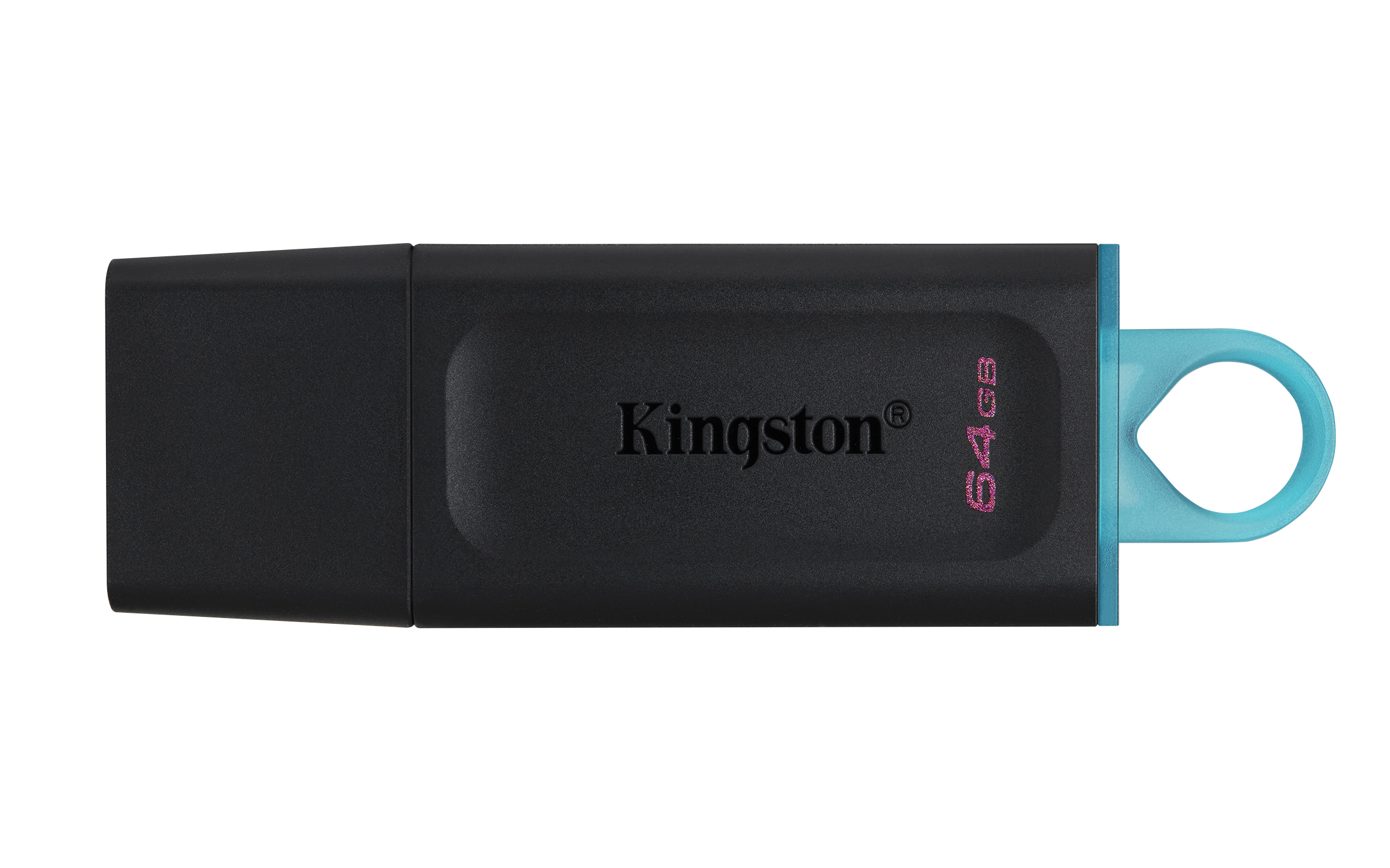 Memoria USB-A 64GB Kingston DataTraveler Exodia, USB 3.2 Gen 1, Color Negro/Azul  DTX/64GB - imagen 1