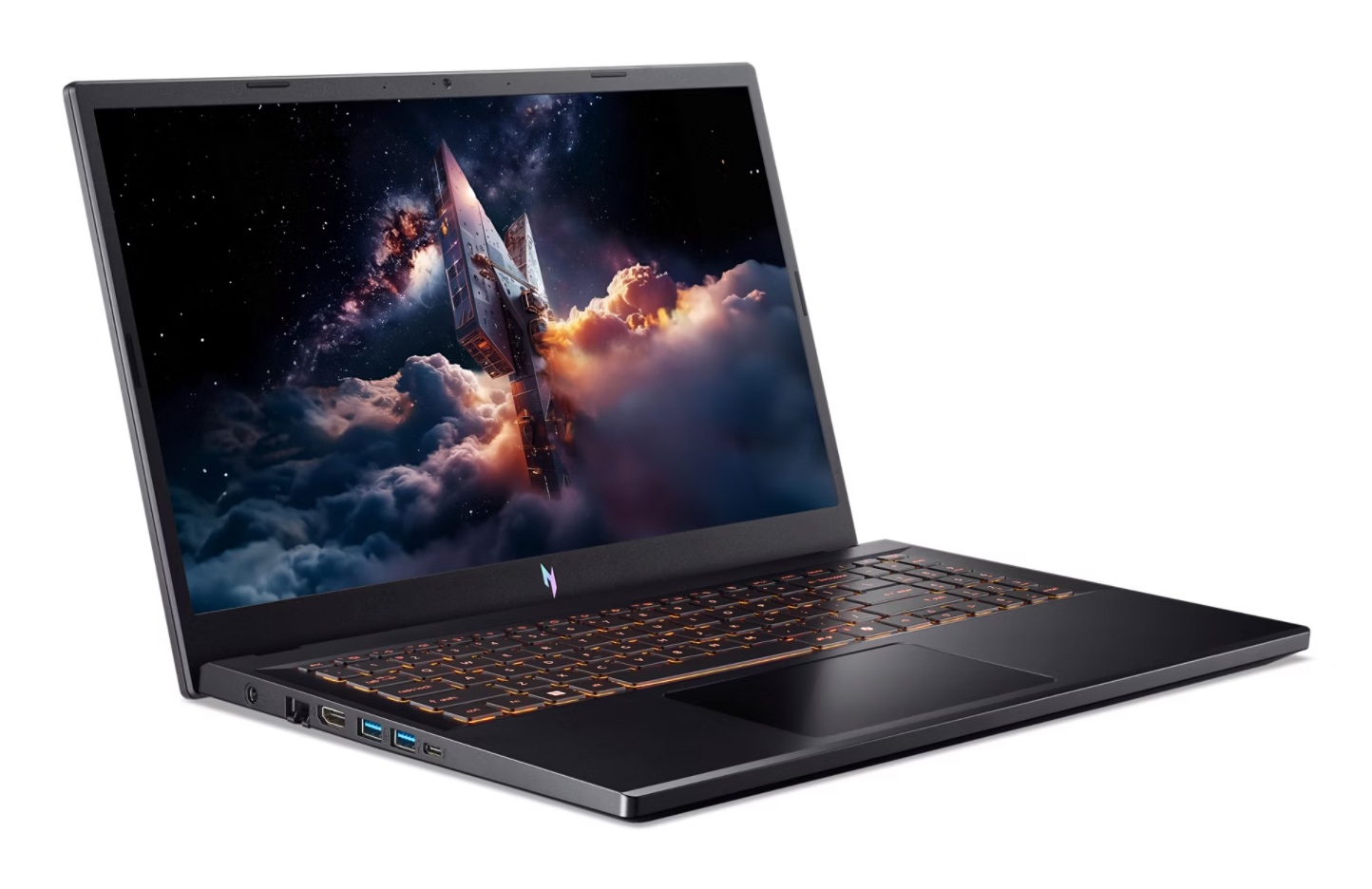 Laptop Acer Nitro V, 15.6" FHD 165Hz, Core i5-13420H, 16GB RAM DDR4, SSD 512GB M.2, RTX5050 8GB, W11 Home - imagen 2