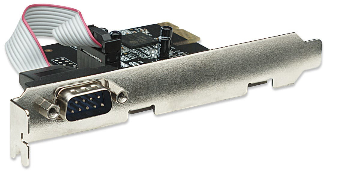 Tarjeta PCIe Serial Manhattan 158152, 1x DB9 - imagen 2