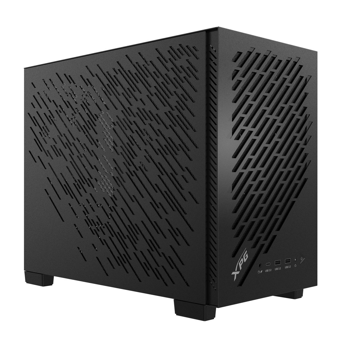 Gabinete Micro-ATX XPG VALOR AIR NANO, Incluye 1 Fan 120mm, Radiador 360mm Max, Color Negro - imagen 2