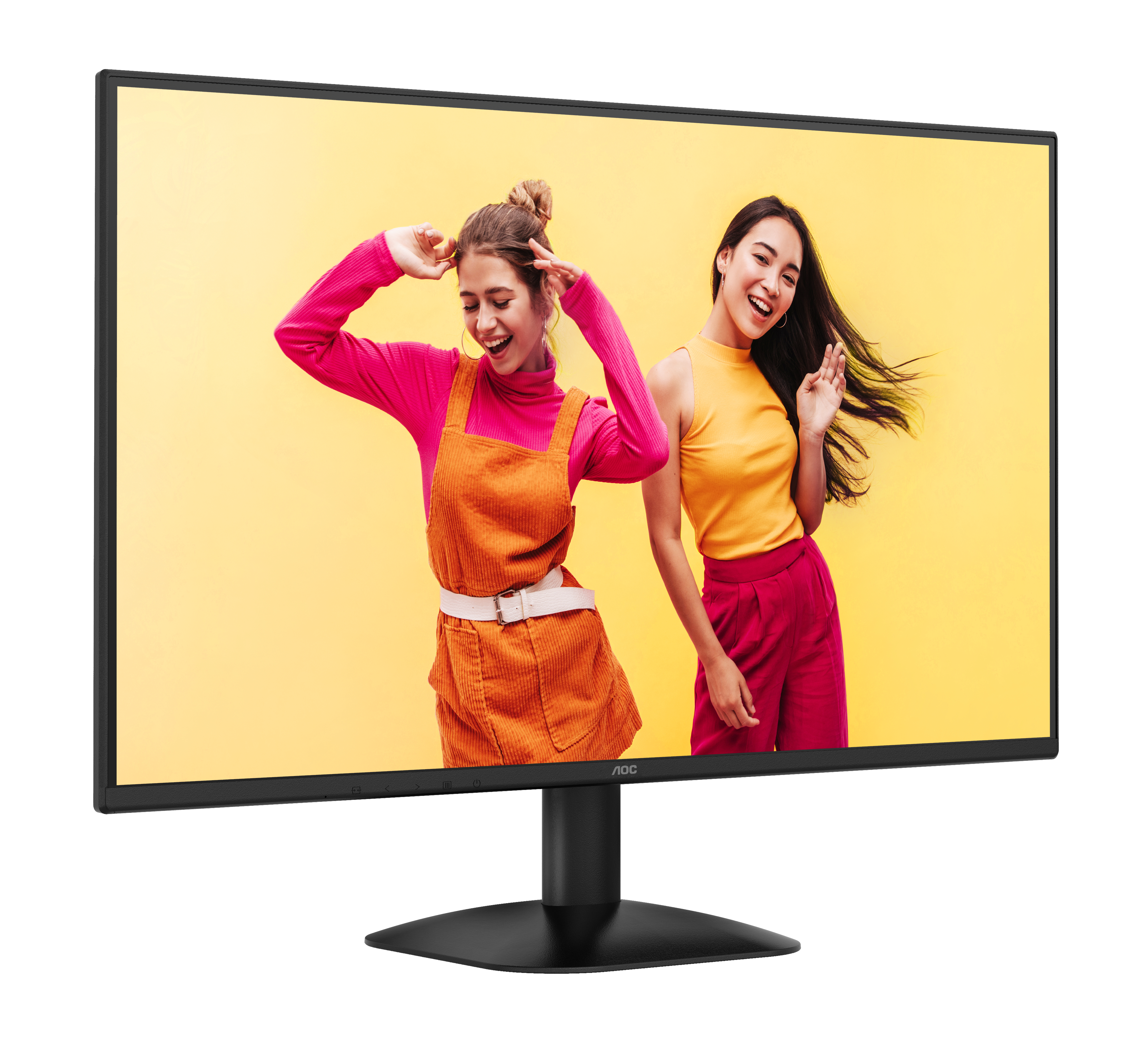 Monitor 27" 1920x1080 120Hz 4ms, AOC 27B35H3, Panel IPS, 1 HDMI + 1 VGA, VESA 100mm, Color Negro - imagen 3