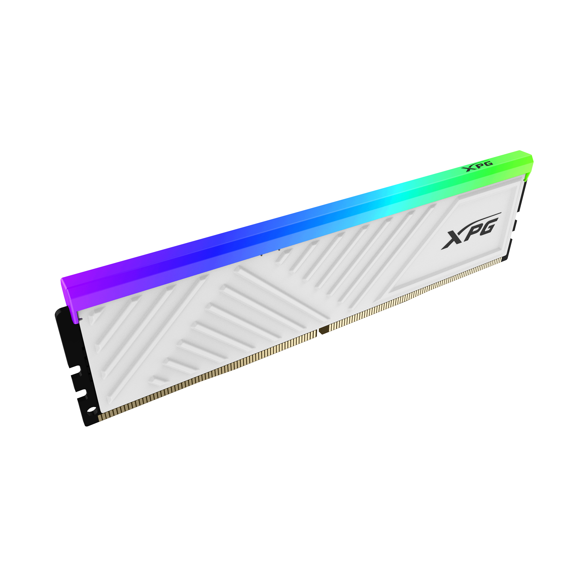 Memoria RAM DDR4 DIMM 16GB 3200MHz CL16 XPG SPECTRIX D35G RGB, Color Blanco. AX4U320016G16A-SWHD35G