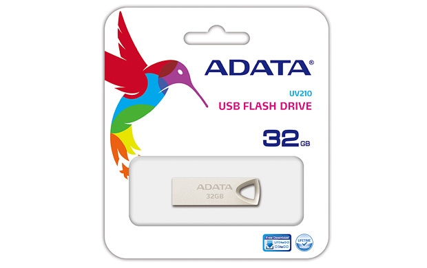 Memoria USB-A 32GB Adata UV210, USB 2.0, Metálica, Color Dorado - imagen 4