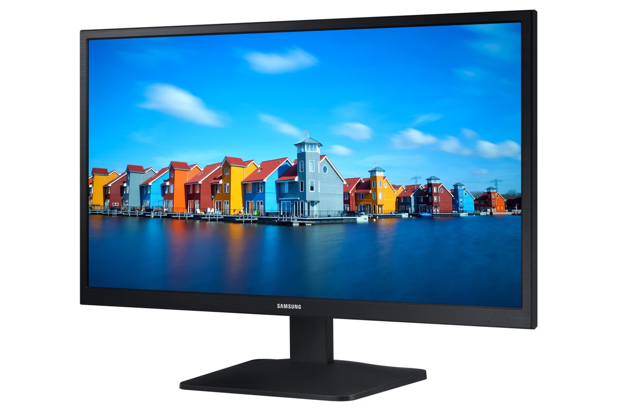 Monitor 24" 1920x1080 60Hz 5ms, Samsung LS24A336NHLXZX, Panel VA, 1 VGA 1 HDMI, VESA 75mm, Negro - imagen 5