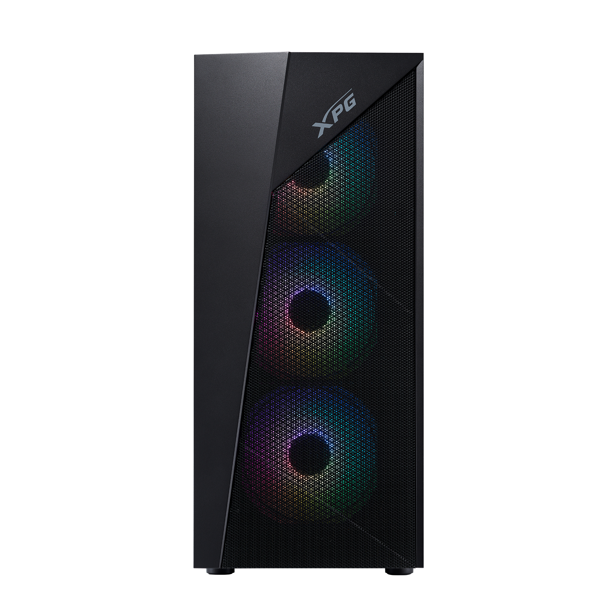 Gabinete ATX XPG LANDER 500, Incluye 4 Fans 120mm ARGB, Radiador 360mm Max, Color Negro