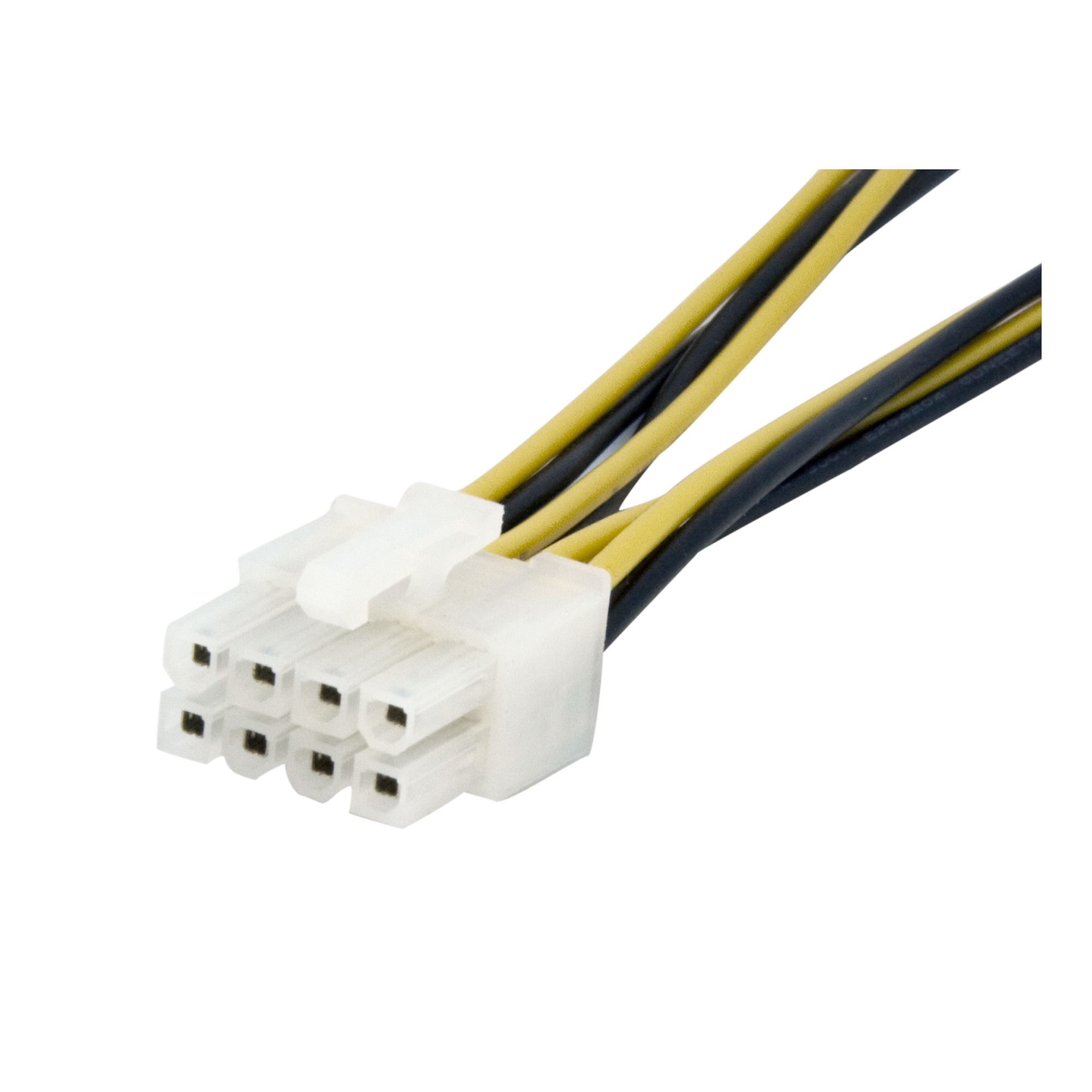 Cable 15cm Adaptador de Fuente de Poder 4 Pines a 8 Pines EPS con LP4 - Hembra a Macho StarTech.com EPS48ADAP - imagen 2