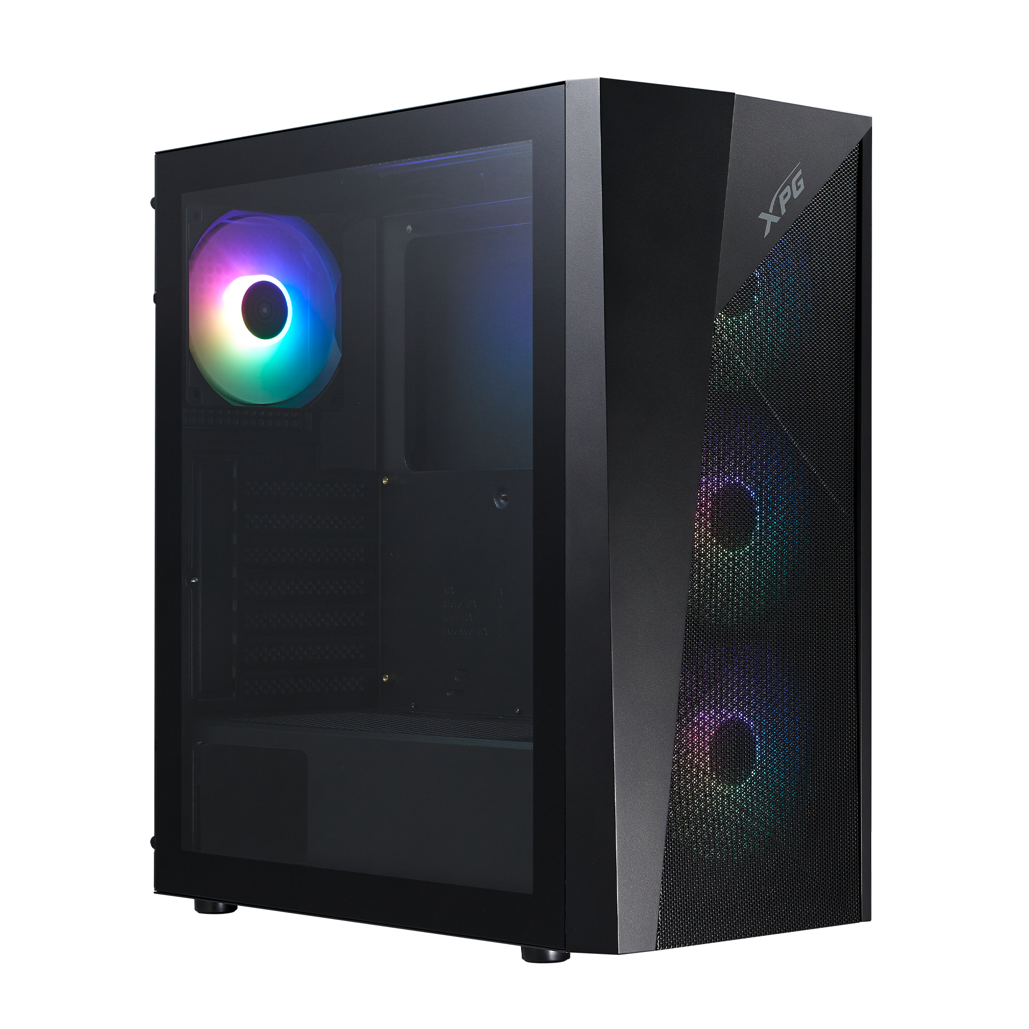 Gabinete ATX XPG LANDER 500, Incluye 4 Fans 120mm ARGB, Radiador 360mm Max, Color Negro