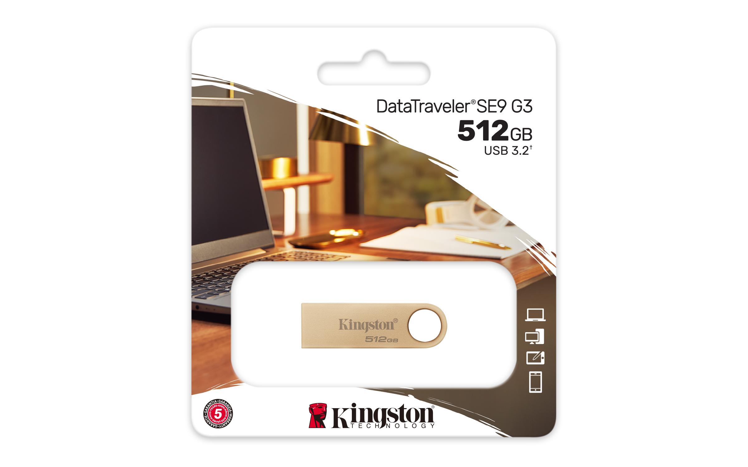USB Kingston DataTraveler SE9 G3 512GB - imagen 5