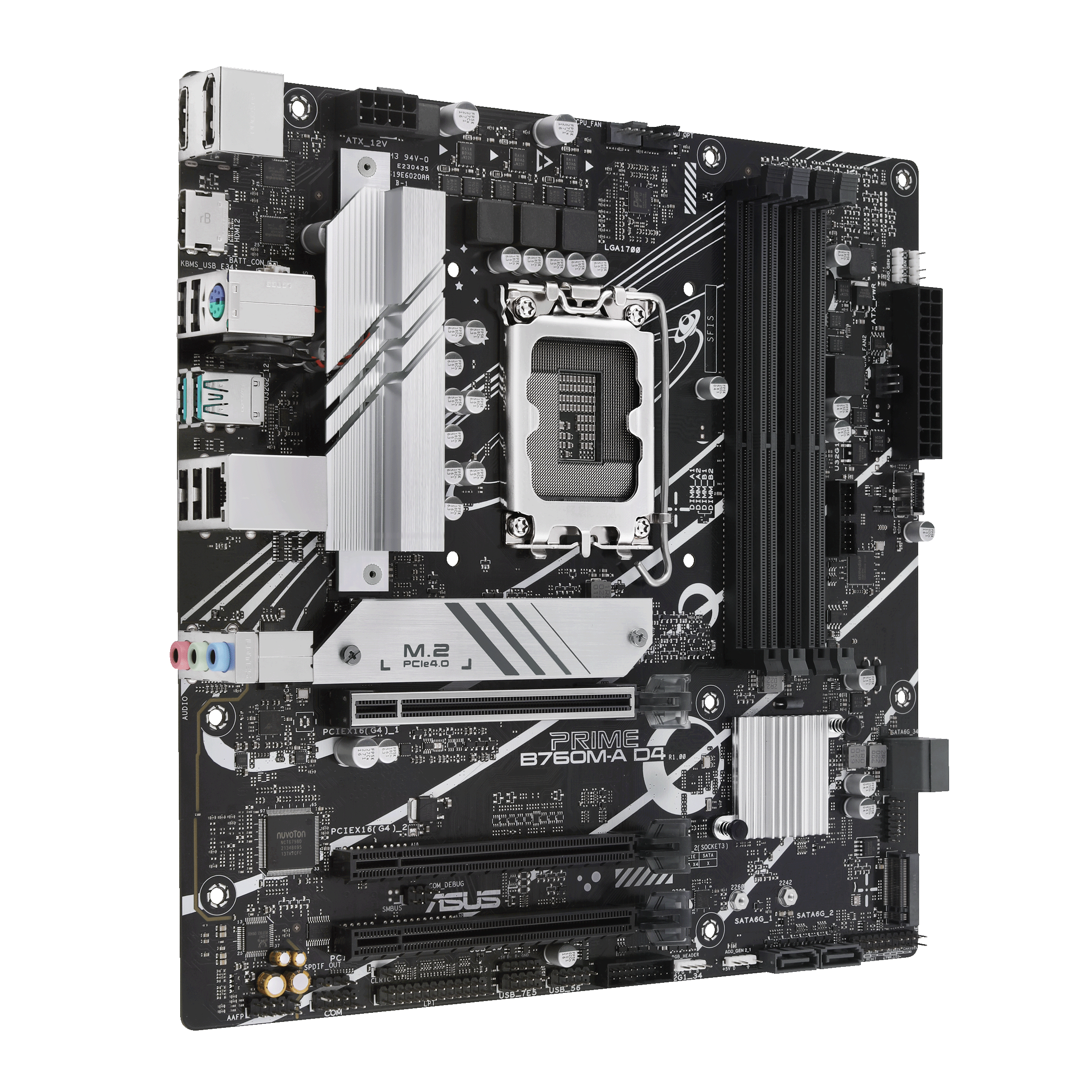 Motherboard ASUS PRIME B760M-A D4 - imagen 4