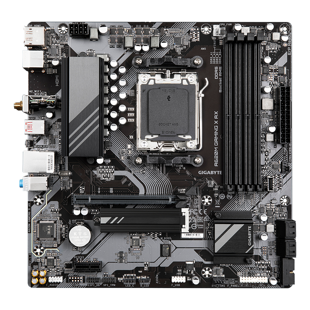 Motherboard Gigabyte A620M Gaming X AX - imagen 5
